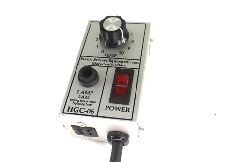 Plastic Process Equipment HGC-06 Temperature Controller Box, 1 Amp