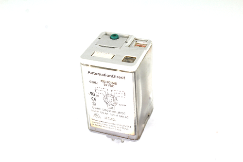 Automation Direct 750-2C-24D Octal Control Relay, 24VDC, 12 Amp