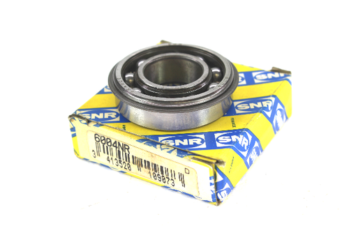 SNR 6004NR Radial Deep Groove Ball Bearing, 20mm ID, 42mm OD, 12mm Bore