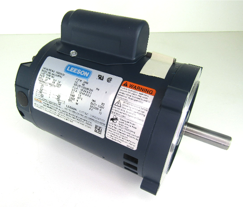 Leeson A4C34DC5J Electric Motor, 3450RPM, 3/4HP, 115/208-230V, 1PH