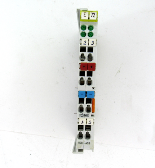 Wago 750-402 Input Module, 4 Point Digital, 24V DC