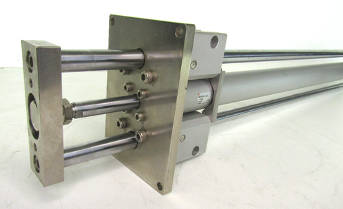 SMC MGCMF40-700-H7BW Guided Cylinder, Slide Bearing, 40mm Bore, 700mm Stroke 1.0MPa