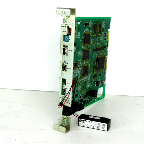 Yaskawa Electric JANCD-YIF01-1E Robot I/F Printed Circuit Board with Status Indicator Light, Used