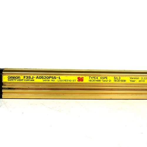 Omron F3SJ-A0520P55-L Safety Light Curtain Emitter 520mm