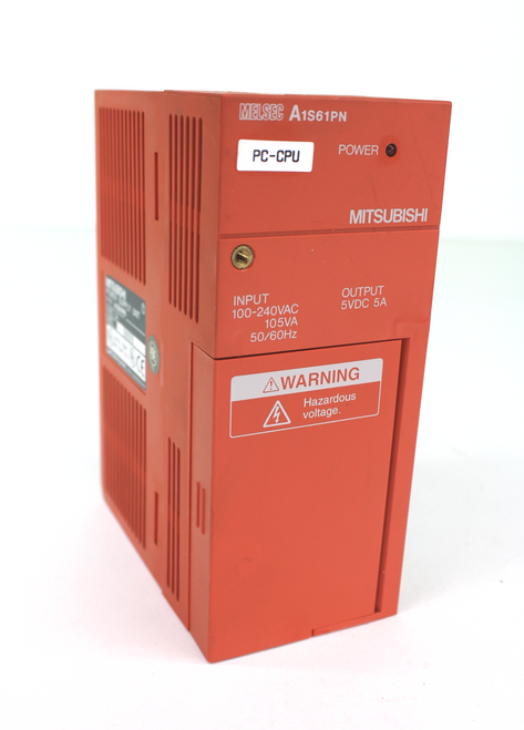 Mitsubishi A1S61PN Power Supply 100-240 Vac Input, 5 Vdc Output