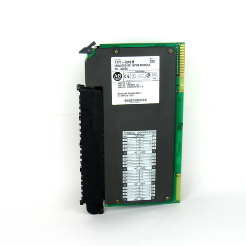 Allen Bradley 1771-IQ16 Ser. B Isolated DC Input Module, 10-32V DC