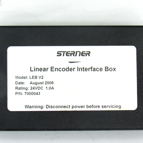 Sterner Automation LEB V2 Linear Encoder Interface Box, 24V DC, 1.0 A
