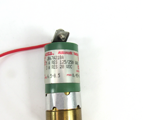ASCO JB67A218A Miniature Pressure Switch