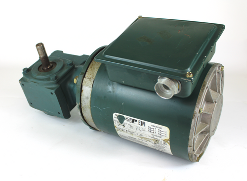 Reliance Electric P56X13 HG Motor, 1/2HP, 1725RPM w/Dodge Tigear Speed Reducer