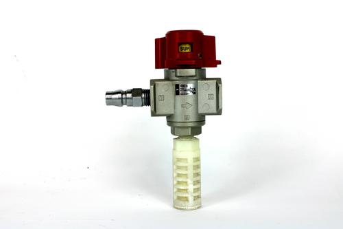 SMC VHS30-02 Pneumatic Lock Out Hand Valve, 0.1~1.0 MPa