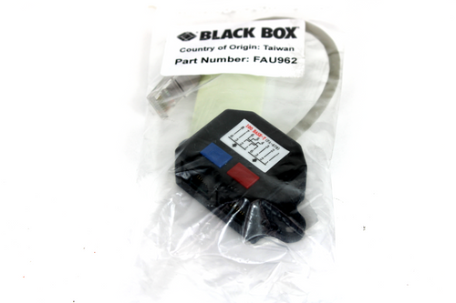 Black Box FAU962 Cat5e Economiser-Doubler, 10-/100-Mbps