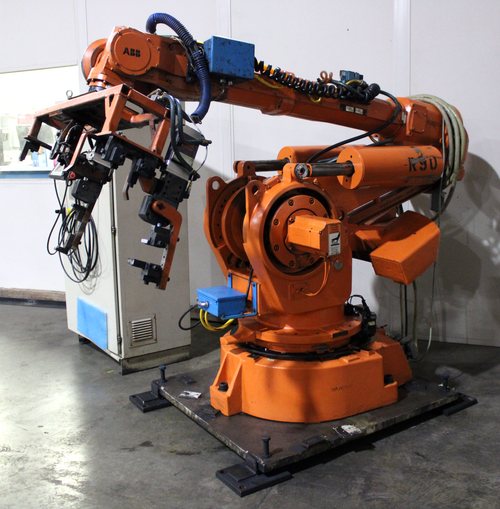 ABB IRB 6400/2.8-120 Robot 120Kg Payload, M96 Control System Teach Pendant ABB IRB 6400/2.8-120 Robot 120Kg Payload, M96 Control System Teach Pendant