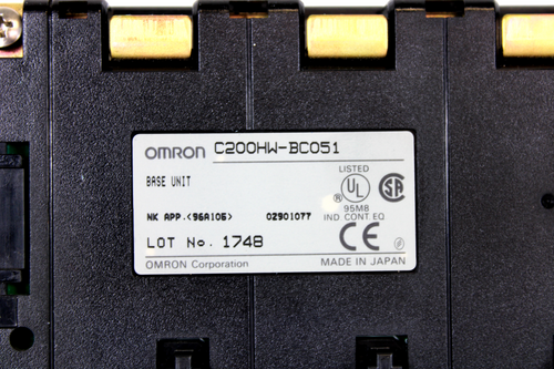 Omron C200HW-BC051 5 Slot Base Unit