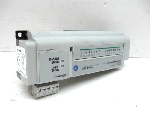 Allen Bradley 1791D-0B16P Ser. C Compact Block Devicenet Output Base 95758201