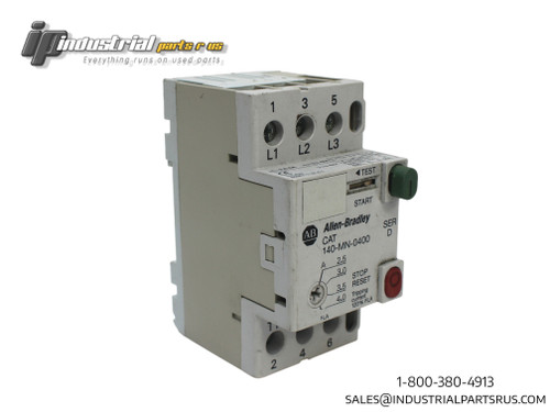 Allen Bradley 140-MN-0400 Manual Motor Starter 2.5-4.0 Amps