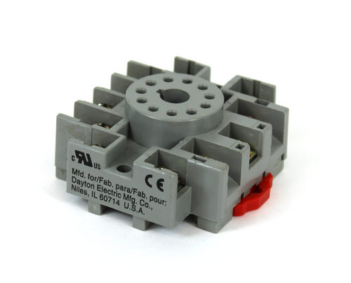 Dayton 6X156 11-Pin Relay Socket 300V 10A