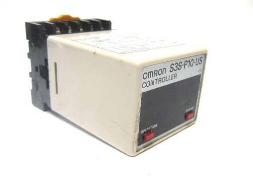 Omron S3S-P10-US Controller Unit 120/240 Vac Power 250 Vac Output