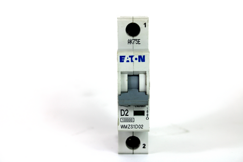 Eaton WMZS1D02 Miniature Circuit Breaker, 1-Pole, 2 Amp, 230/400-277V