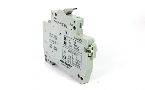 Allen Bradley 1492-ASPH3 Ser. C Auxiliary Contact