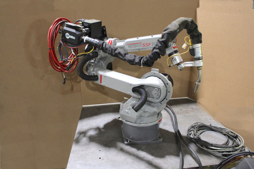 Motoman SSF-2000 Welding Robot NX100 Control Miller Auto-Axcess 450, Coolmate 4 Motoman SSF-2000 Welding Robot NX100 Control Miller Auto-Axcess 450, Coolmate 4