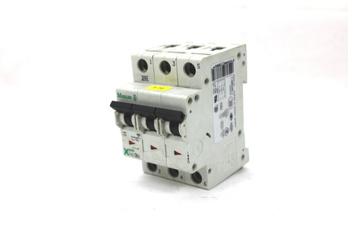 Moeller XPole FAZ-C6/3 Circuit Breaker, 6A, 10kA, 480Y/277VAC