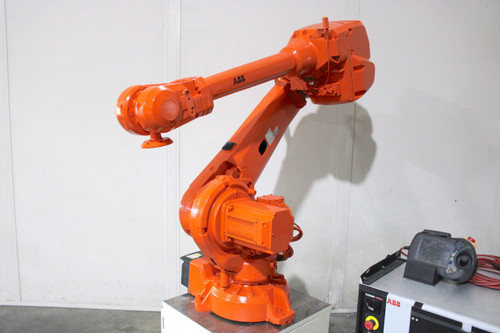 ABB IRB4600 M2004 Robot 40Kg Payload 2.55m Reach IRC5 Control w/ Teach Pendant ABB IRB4600 M2004 Robot 40Kg Payload 2.55m Reach IRC5 Control w/ Teach Pendant