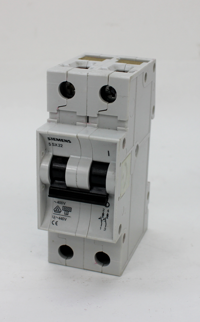 Siemens 5SX22 C8 Circuit Breaker, 8 Amps