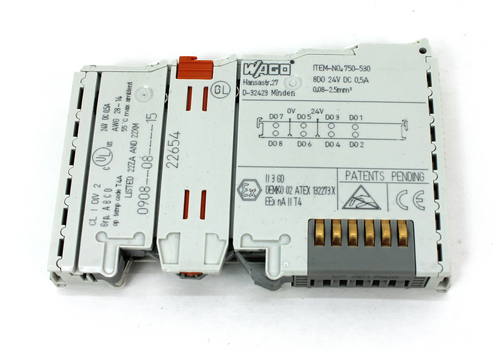 WAGO 750-550 2-channel analog output; 0  10 VDC; light gray