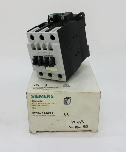 Siemens 3TF34 11-0XL2 Contactor
