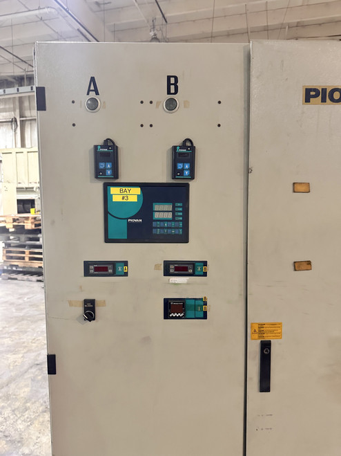 Piovan DS428HT Desiccant Dryer w/ 3500 lb. Hopper Dryer & Vacuum Loader