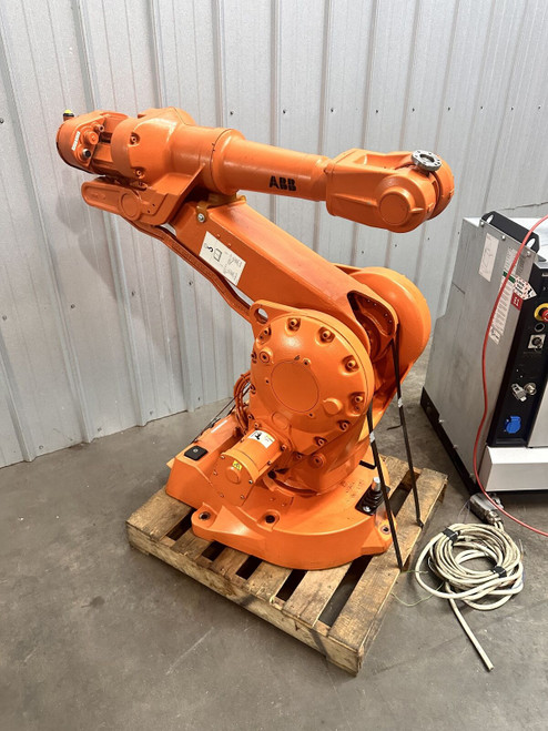 ABB IRB2400 Robot 12Kg Payload w/ IRC5 M2004 Control & Teach Pendant ABB IRB2400 Robot 12Kg Payload w/ IRC5 M2004 Control & Teach Pendant