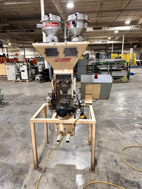 2014 Foremost Machine Builders Gravimetric Blender Batch Weigh System Conair