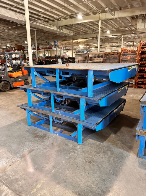 Blue Giant Mechanical Dock Leveler 7' x 8' Pit Style 19,000 Lb. Capacity