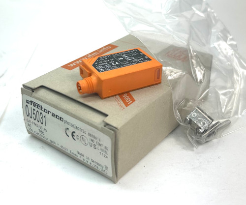 IFM Efector OJ5031 OJE-FPKG/SO/AS Photoelectric Sensor