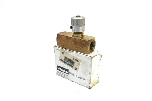 Parker PF400B Flow Control Valve New
