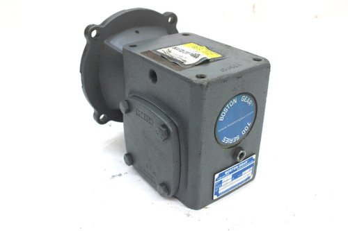 Boston Gear F715-25-B5-G Right Angle Speed Reducer, 25 Ratio, 0.6 HP Boston Gear F715-25-B5-G Right Angle Speed Reducer, 25 Ratio, 0.6 HP