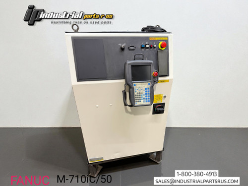 FANUC M-710iC/50 Robot 50kg Payload R-J3iC Controller Teach Pendant - TESTED FANUC M-710iC/50 Robot 50kg Payload R-J3iC Controller Teach Pendant - TESTED