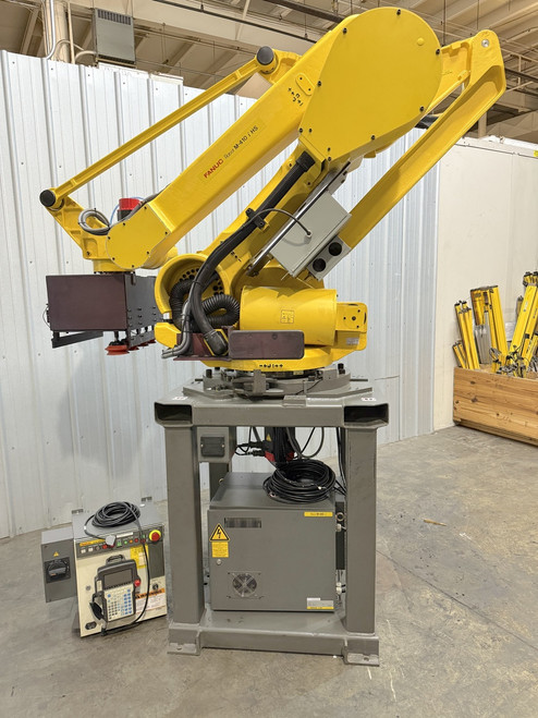 Fanuc M-410iHS Palletizing Robot with R-J3 Control, Perfect Condition!!