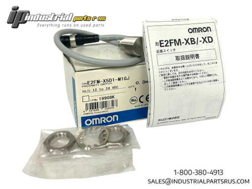 Omron E2FM-X5D1-M1GJ Proximity Switch