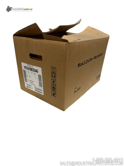 Baldor VEUHM3546 AC Motor 1HP 3Ph 1770RPM 56C TEFC 230/460V Electric Motor