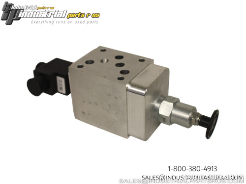 SUN X4DR LCN HA IGHO-A2 Hydraulic Valve with solenoid connector, mounting ports, and threaded fitting connections