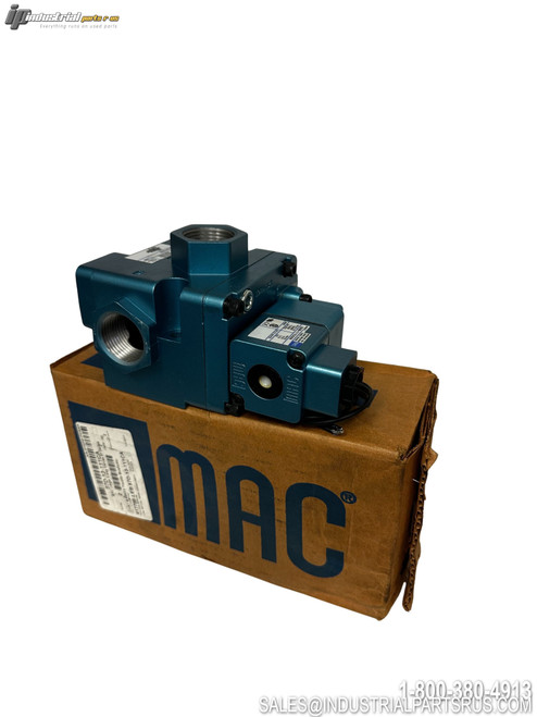 Mac 57d-13-111ca Solenoid Valve 3-Way Ports Blue