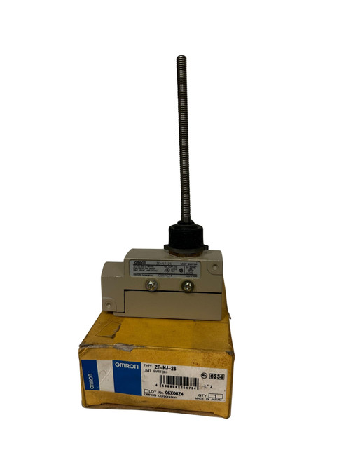 Omron ZE-NJ-2S Limit Switch Spring Rod Actuator