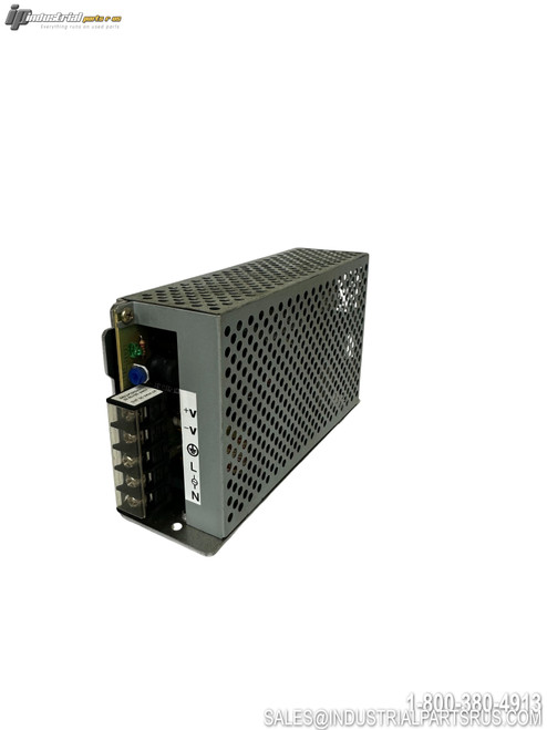 OMRON S82J-10024D Switching Power Supply 100W 24VDC Output Terminal Block Mounting Holes Perforated Metal Enclosure