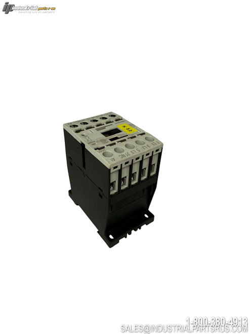 Moeller DILM(C)7 Contactor with Screw Terminals and DIN Rail Mounting Base Industrial Control Relay