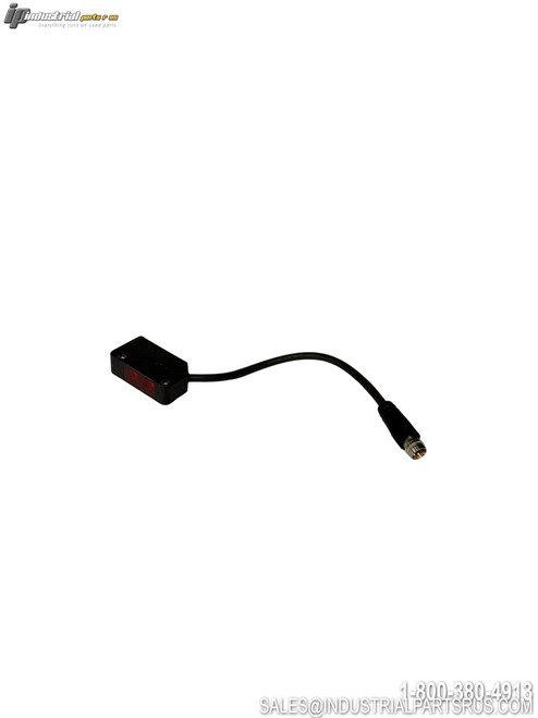 KEYENCE PZ-M12 Photoelectric Sensor with Black Housing and Cable Connection