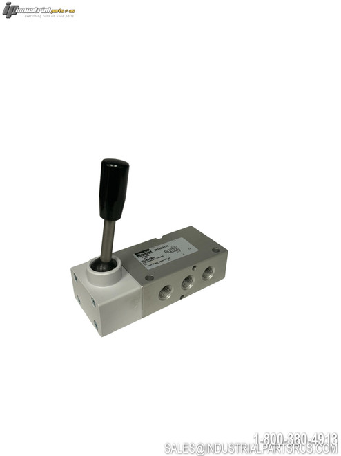 Parker PD45480 Pneumatic Valve Manual Lever 4-Port