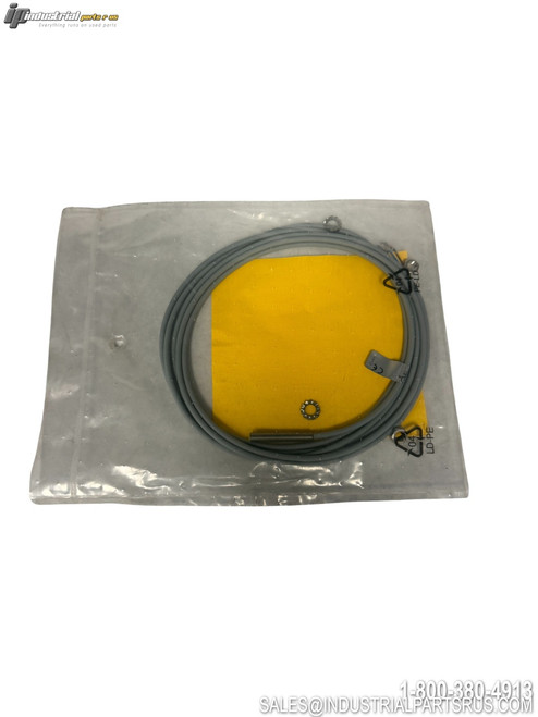 turck bi1-eg05-an6x inductive proximity sensor yellow sensing face gray cable m12 connector industrial automation