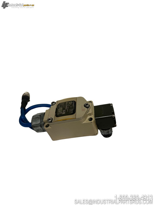 Omron Wl g2-lds-m1gj-1 Limit Switch with Actuator Arm Blue Cable Connection Industrial Position Sensor