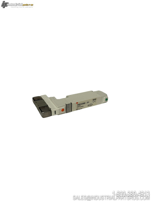 Smc Vqc2200-51 5-Port Solenoid Valve Base Unit
